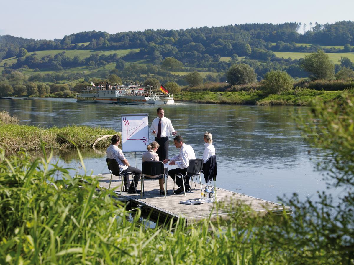 Landhotel Weserblick Beverungen Exteriér fotografie
